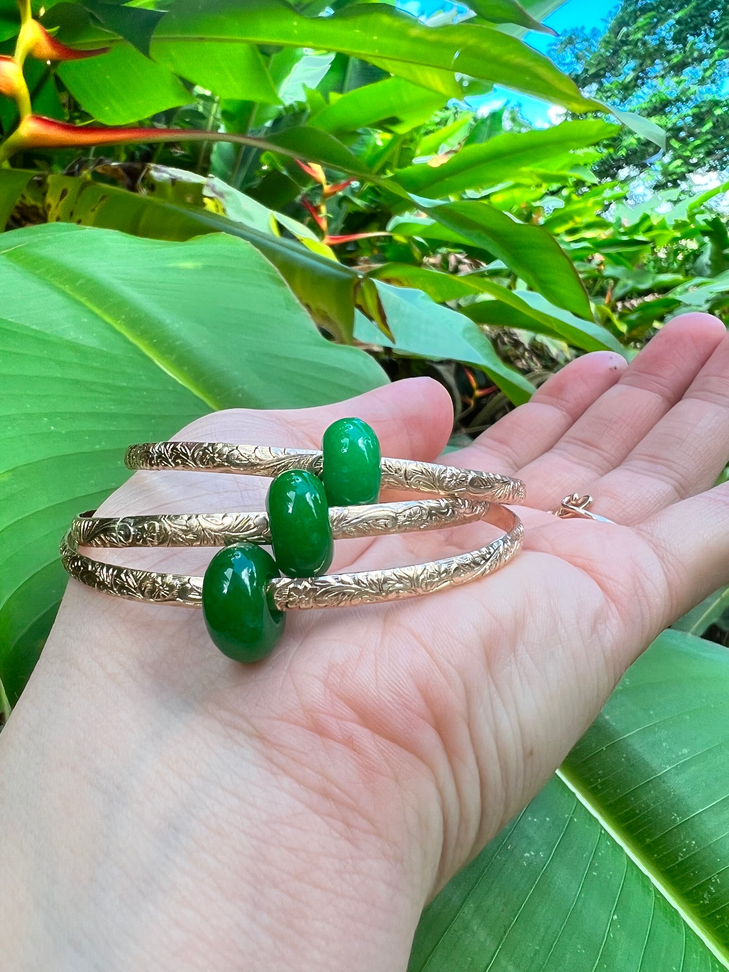 Heirloom Jade bangle