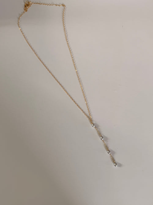 4 Drop necklace