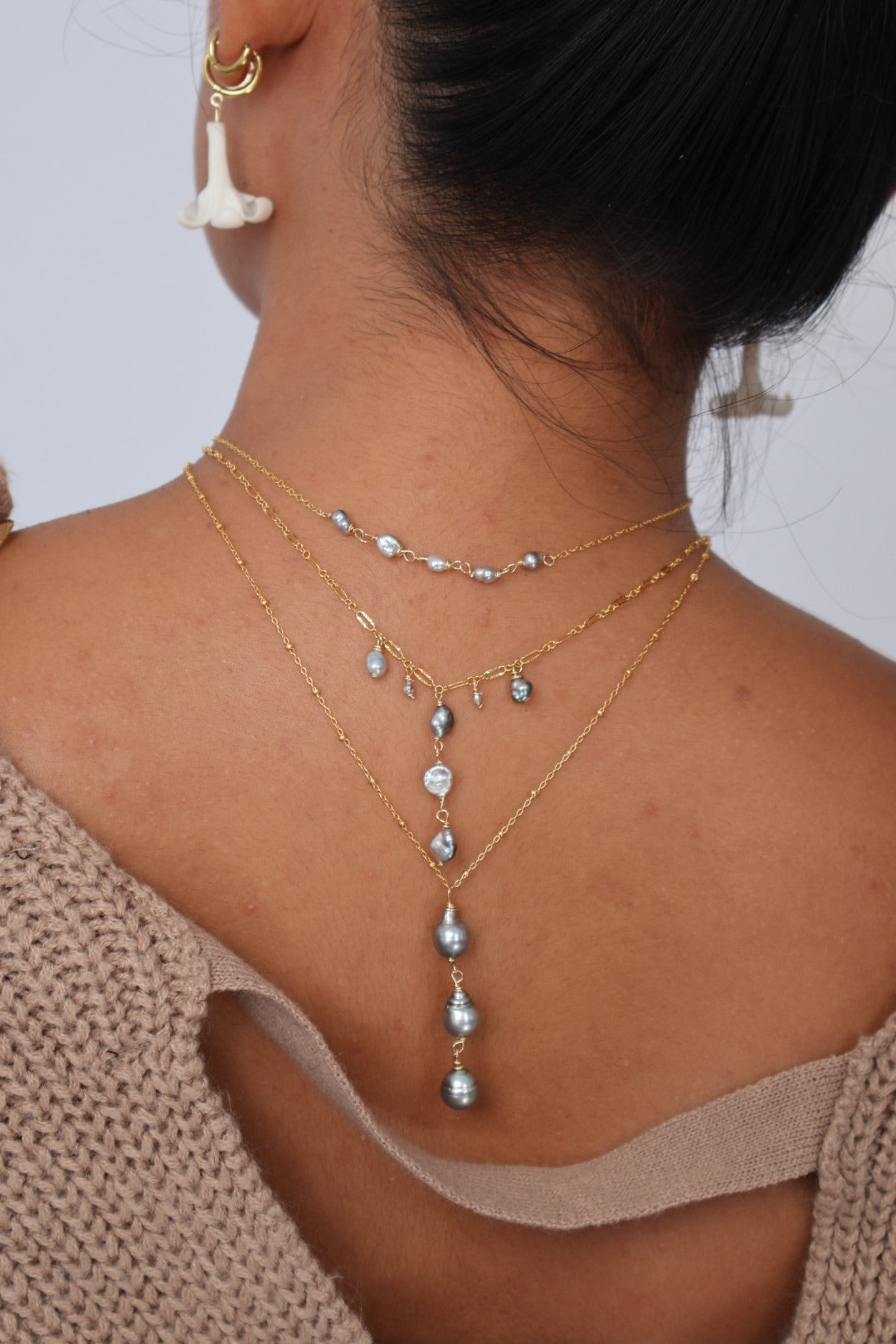 Keshi 5 Basic Necklace