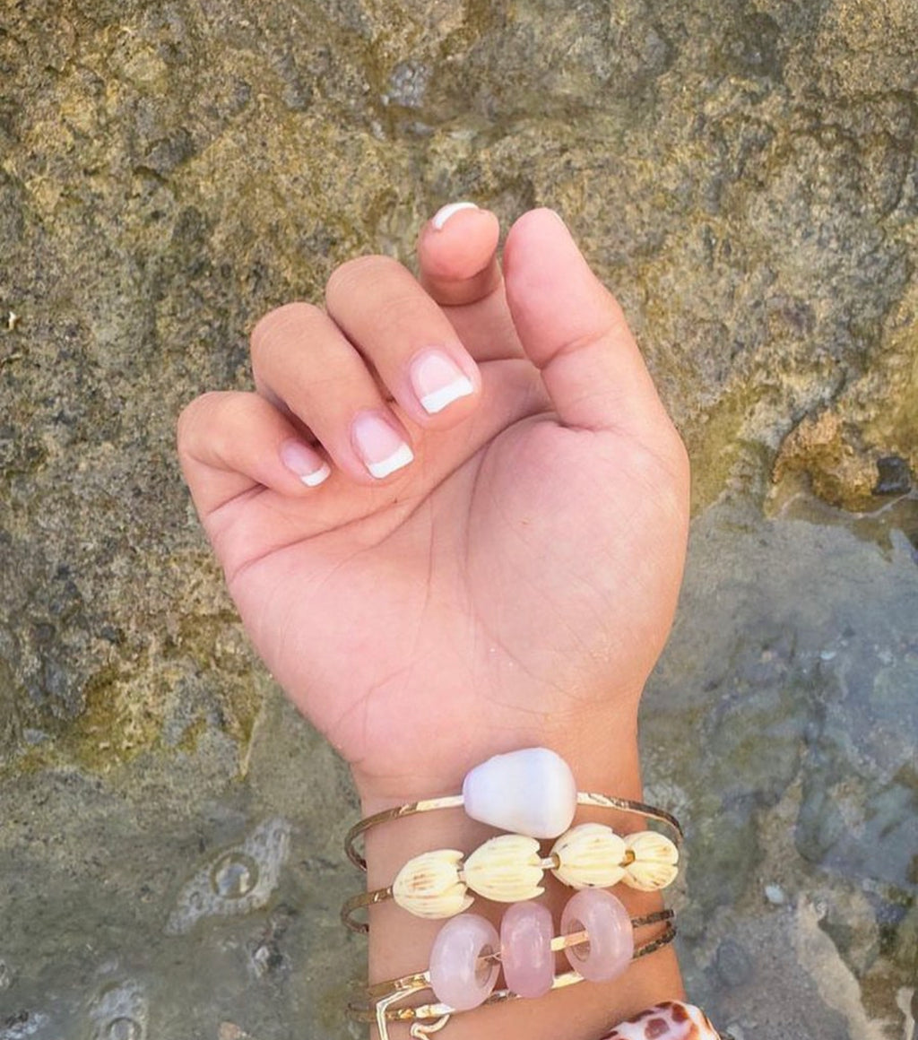 4 pikake bar bangle